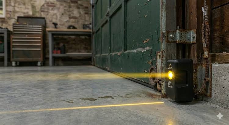 Why Is One Of My Garage Door Sensor Yellow