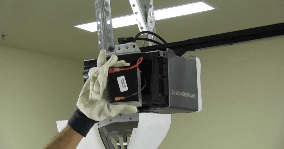 How To Change Backup Battery In Chamberlain Garage Door Opener