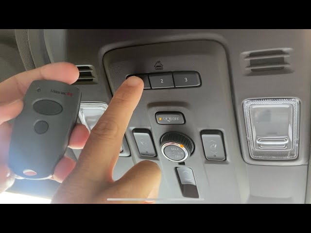 How To Program 2024 Silverado Garage Door Opener Without Remote